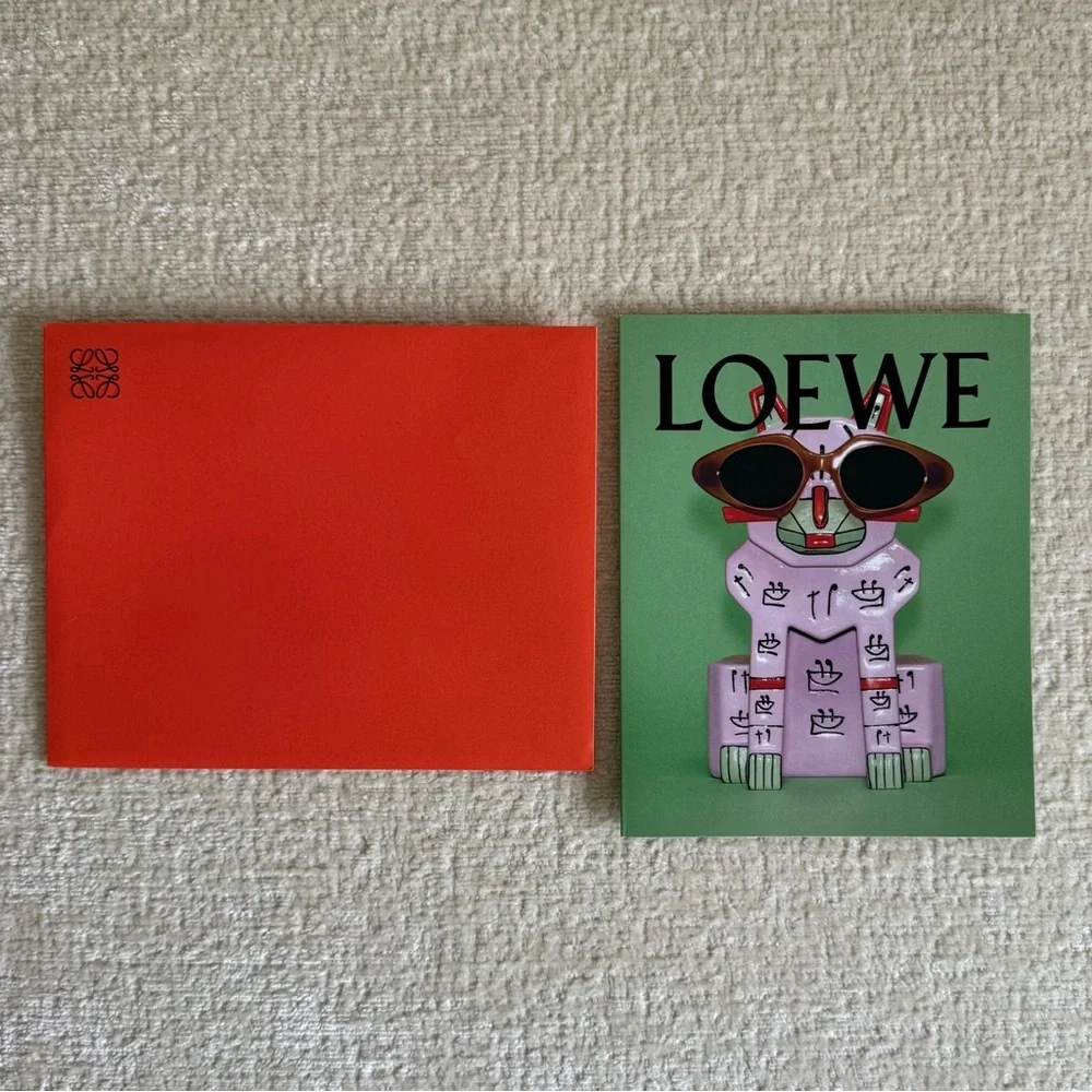 LOEWE Louis Wain Limited Edition Stickers, Greeting Card & Blank Note Card